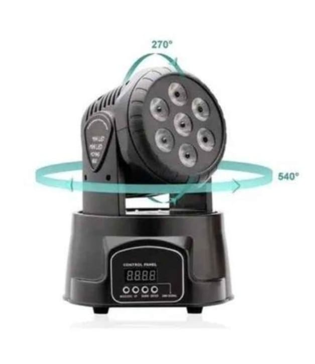 Testa mobile motorizzata Mini Led Wash 120W RGBW DMX512