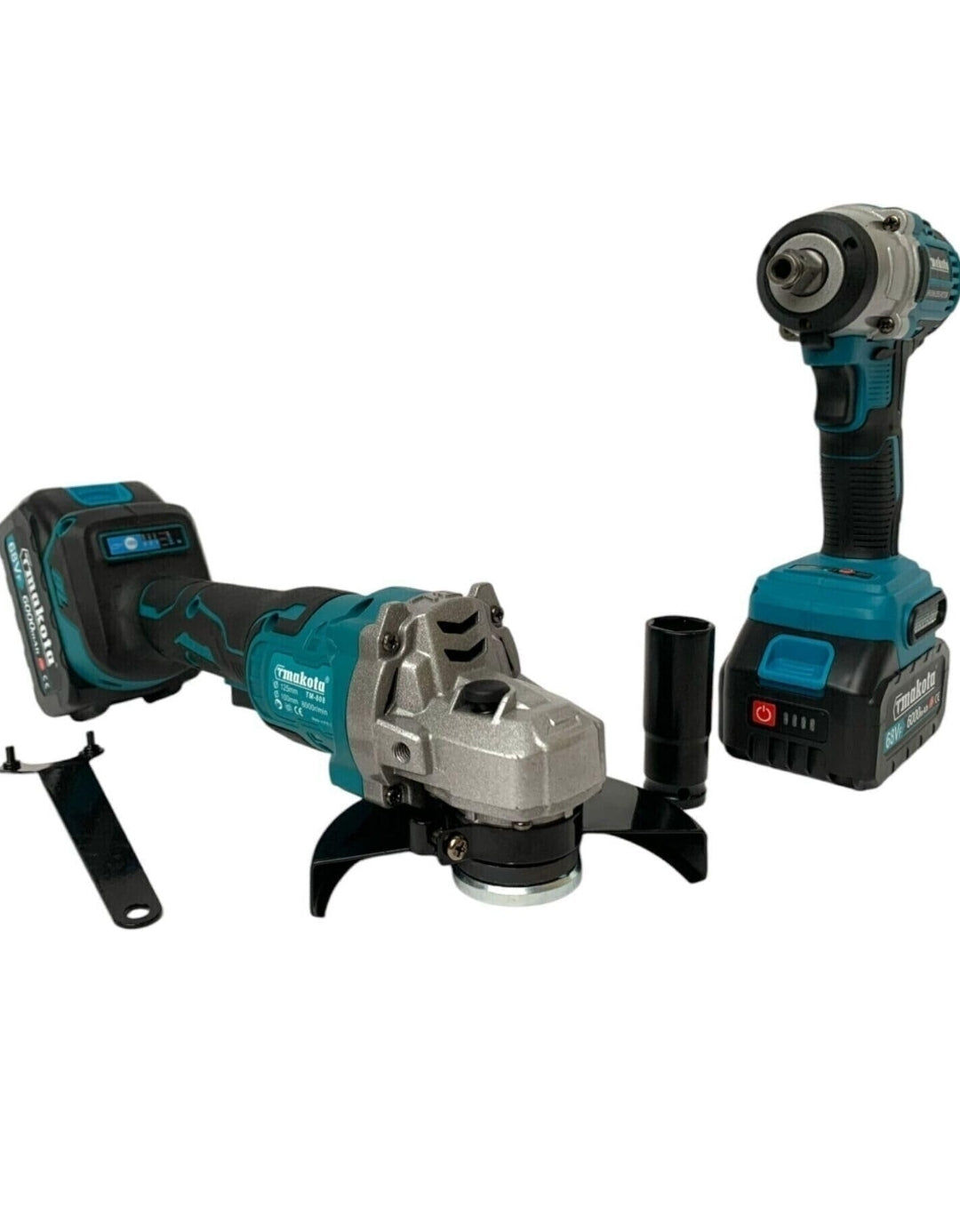 Kit 2 in 1 Avvitatore a impulsi Svitabulloni + Smerigliatrice a Batteria 68V