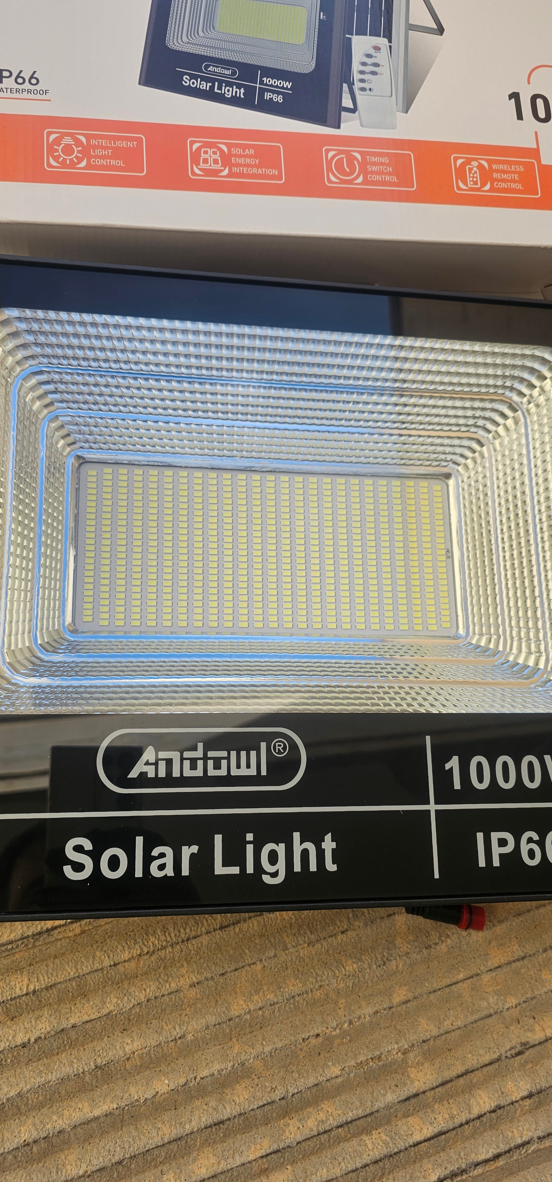 Promo Solare 1000 watt / led luce bianca