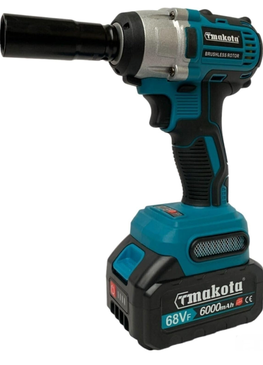 Kit 2 in 1 Avvitatore a impulsi Svitabulloni + Smerigliatrice a Batteria 68V