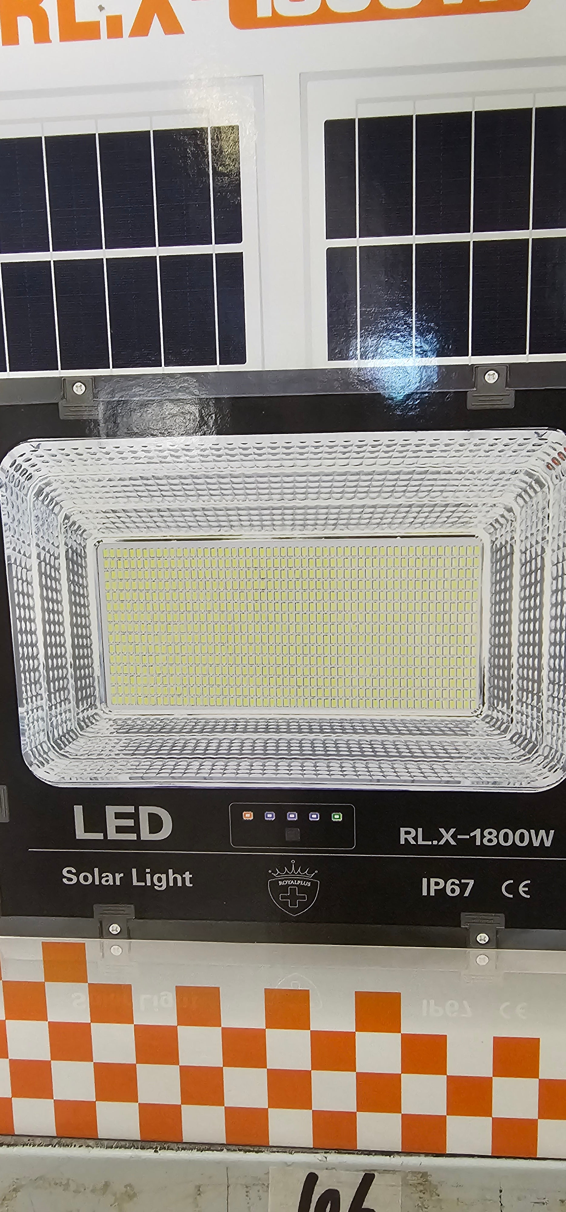 FARO SOLARE 1600 WATT DOPPIO PANNELLO